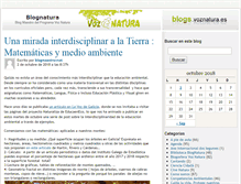 Tablet Screenshot of blogs.voznatura.es